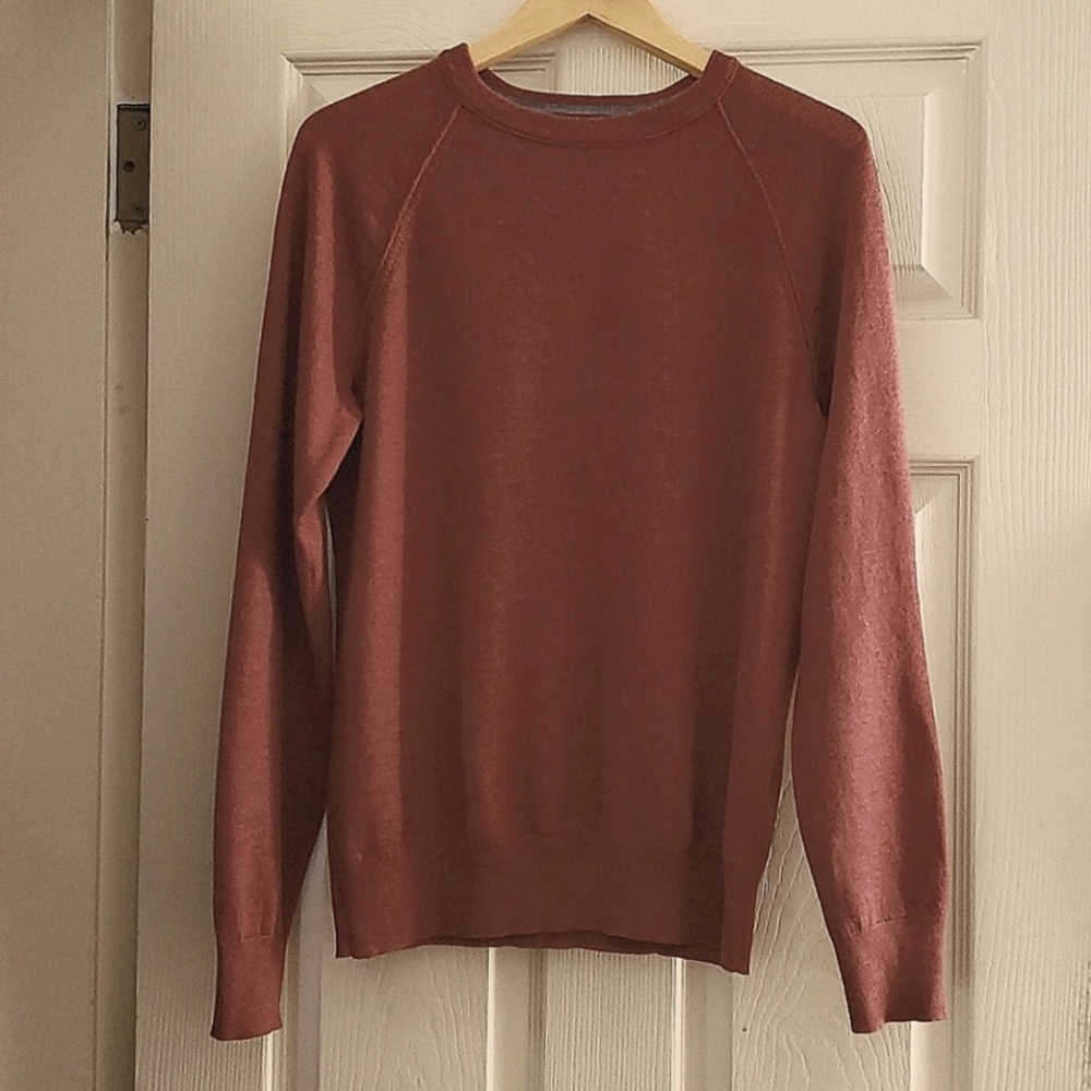 Banana Republic Baruffa 100% Italian Merino Wool Crewneck Sweater, Men's, M
